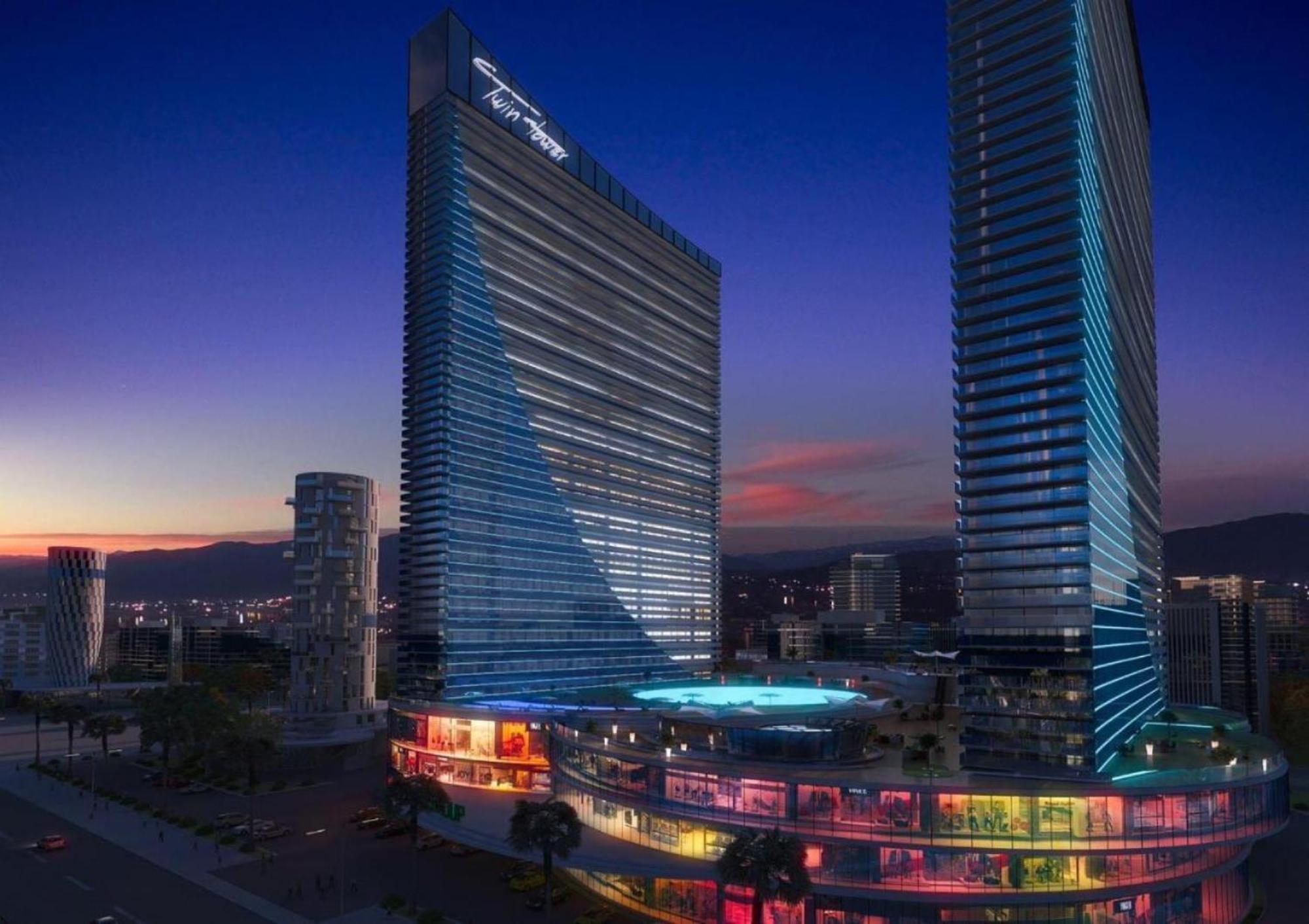 Orbi City Sea View Aparthotel Batumi Bagian luar foto