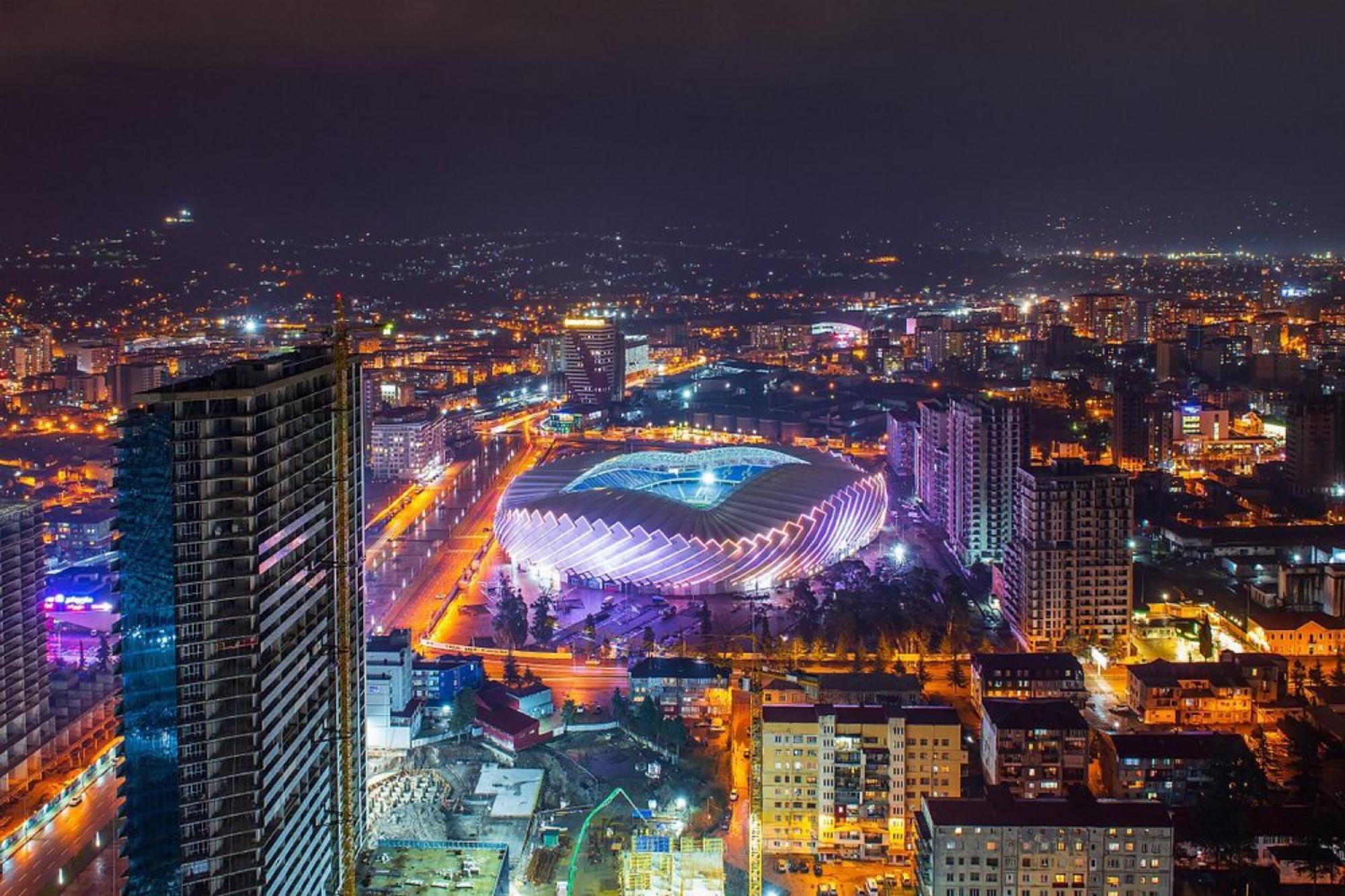 Orbi City Sea View Aparthotel Batumi Bagian luar foto
